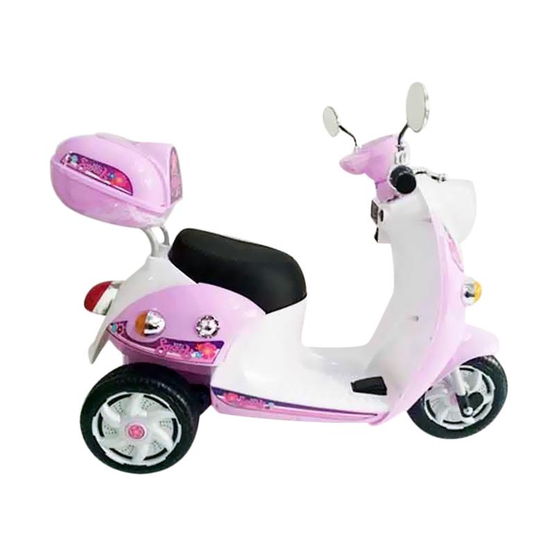  Jual  PMB M338 Scoopy Motor  Mainan Aki  Pink Online 