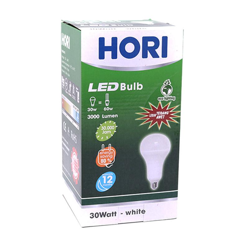 Jual Hori LED Bulb Bohlam Lampu - Putih [30 Watt] - Putih di Seller