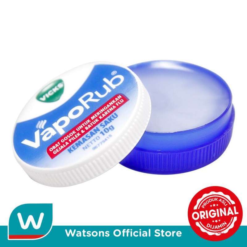 Jual Vicks Vaporub Obat Gosok [10 g] di Seller WATSONS Official Store