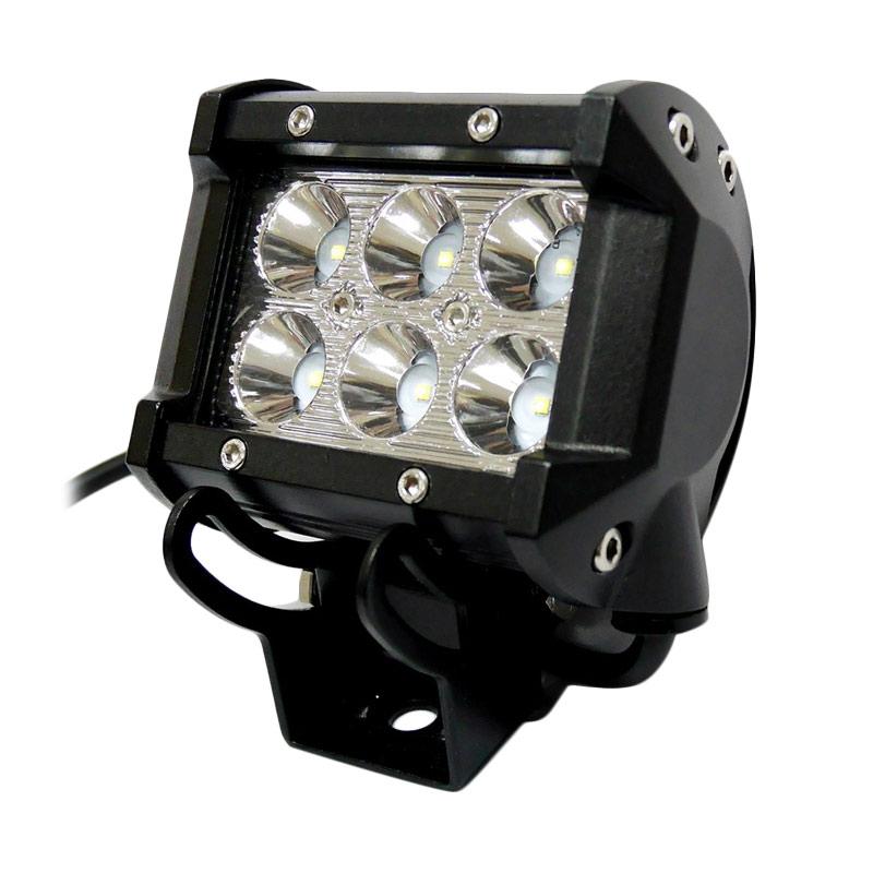 Jual Lampu Sorot Tembak Kabut Led Cree 6t Kaca Grade A Super Terang