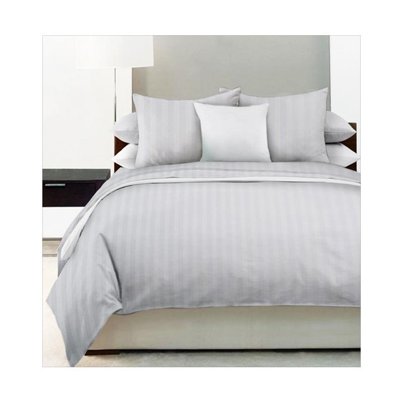 Jual King Rabbit Garis Gaultier Bed Cover White 230 X 230 Putih di
