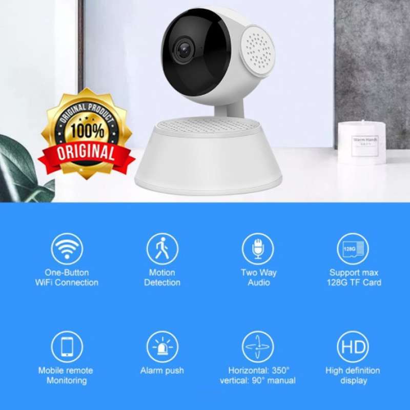 Jual NEW !!! V380 Ip Camera Wireless Cctv Wifi Indoor Ip Cam V 380 ...