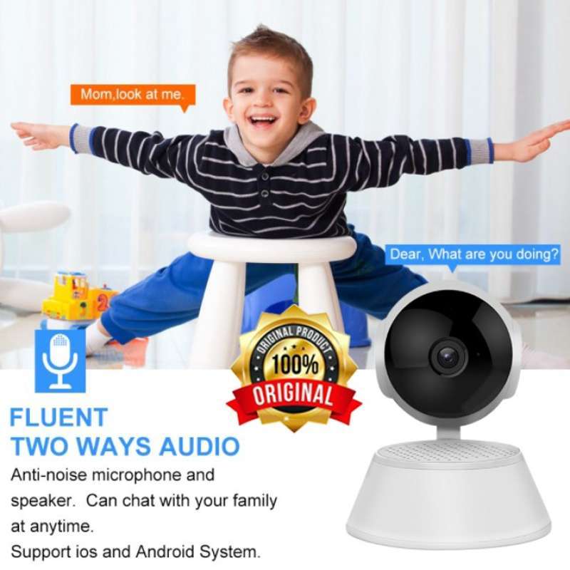 Jual NEW !!! V380 Ip Camera Wireless Cctv Wifi Indoor Ip Cam V 380 ...