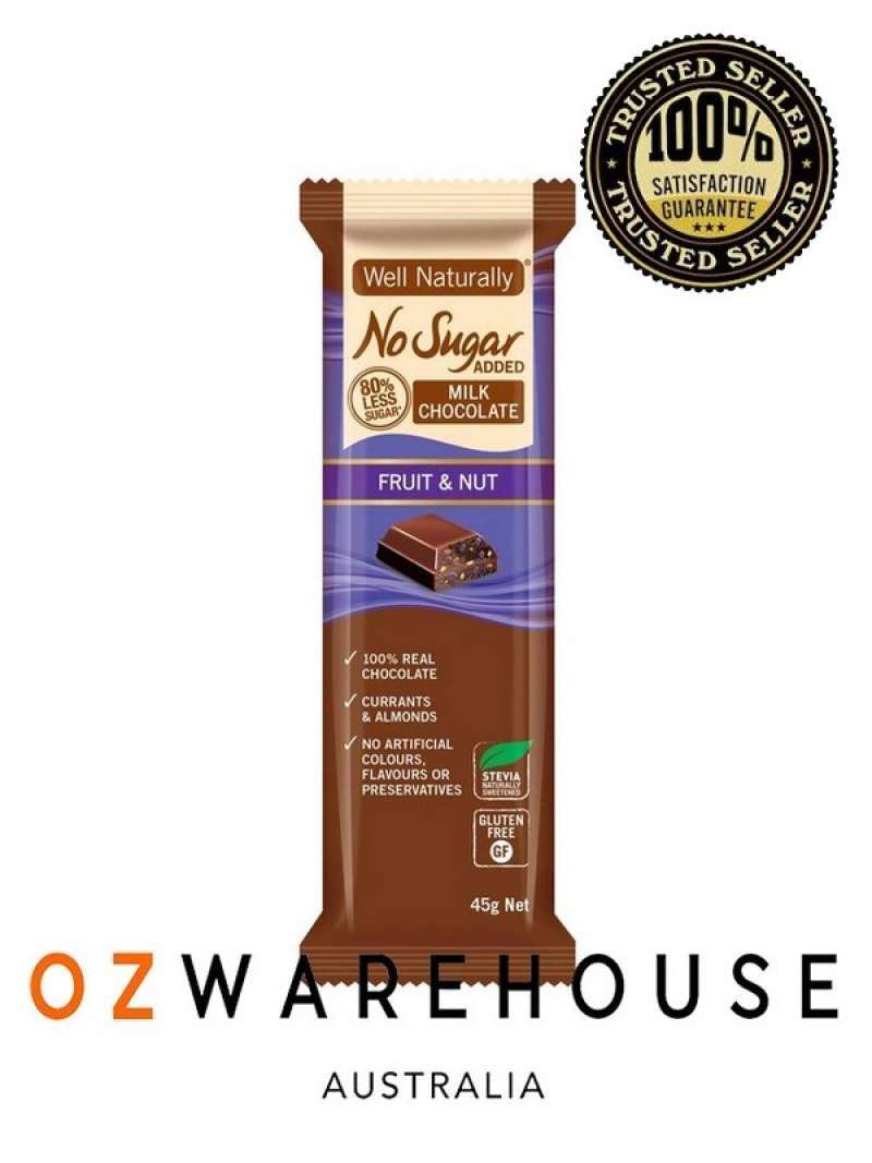 Jual Well Naturally No Sugar Added Fruit & Nut Bar 45g di Seller