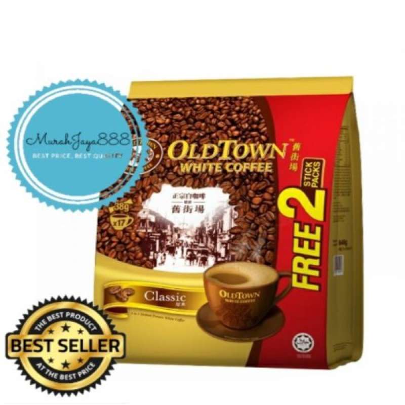 Jual Old Town White Coffee 3 In 1 Classic 17 Sachet X 38 G Kopi