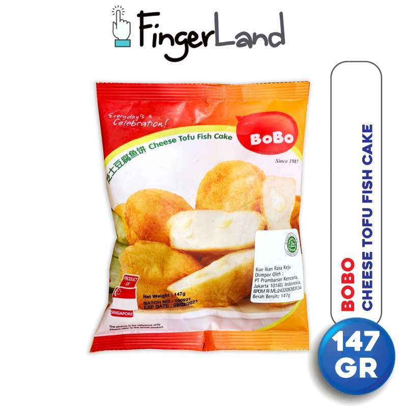 Jual Bobo Cheese Tofu 147 Gram Kue Ikan Rasa Keju Di Seller Fingerland