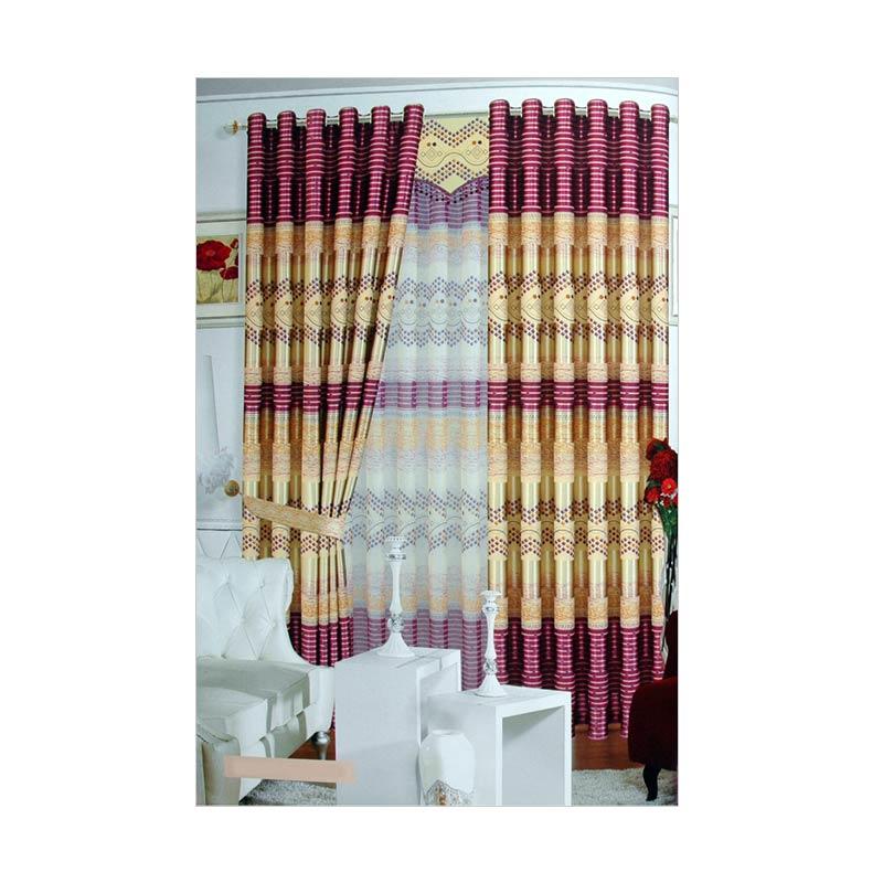 Jual Ellenov LAB3 VLAB3 Novena Black Out Set Gorden [100 x 200 cm] di