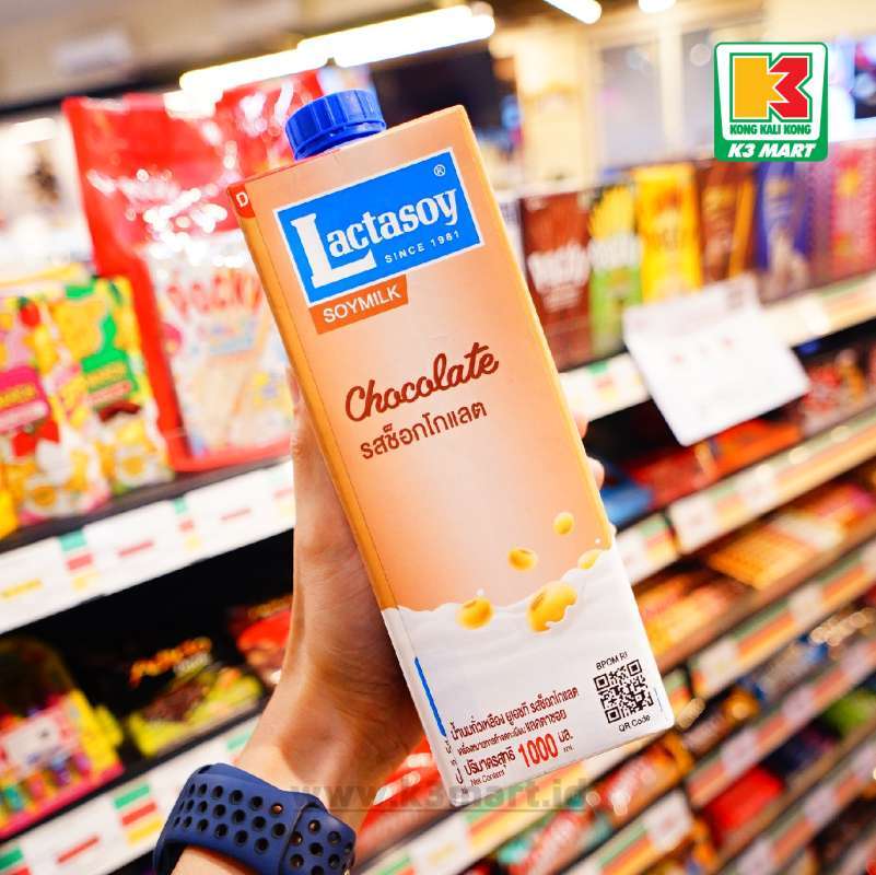 Jual Lactasoy Soy Milk Chocolate 1l Di Seller K3mart Silalas, Kota