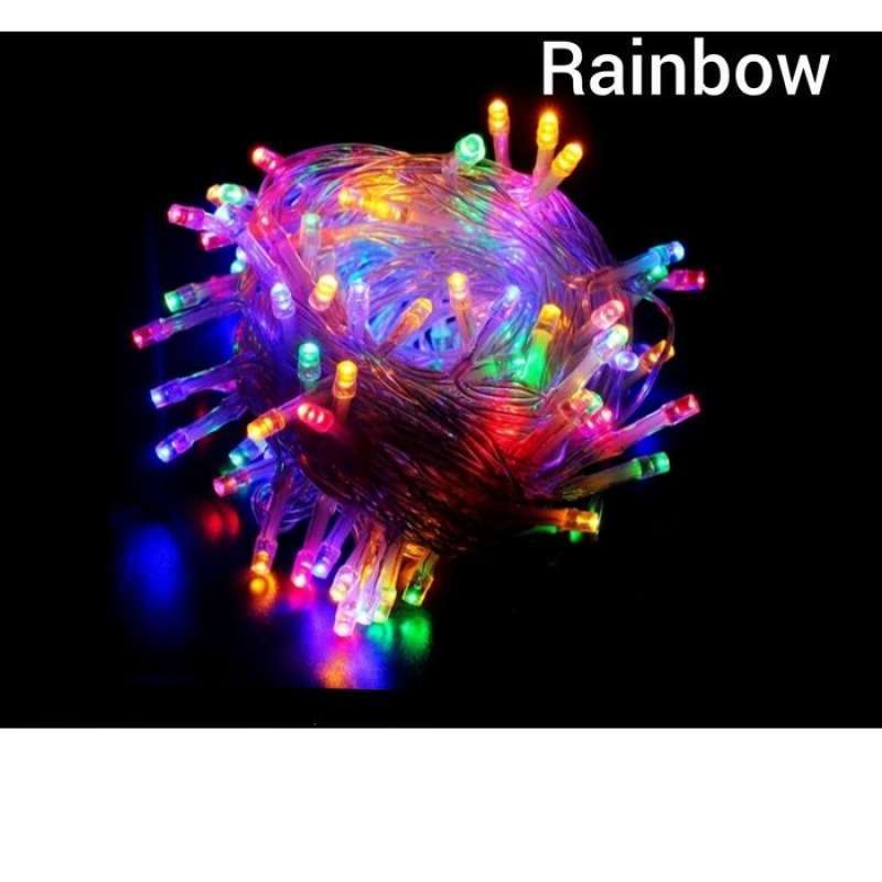 Jual lampu Natal/ lampu hias natal /lampu tumbler warna warni rainbow