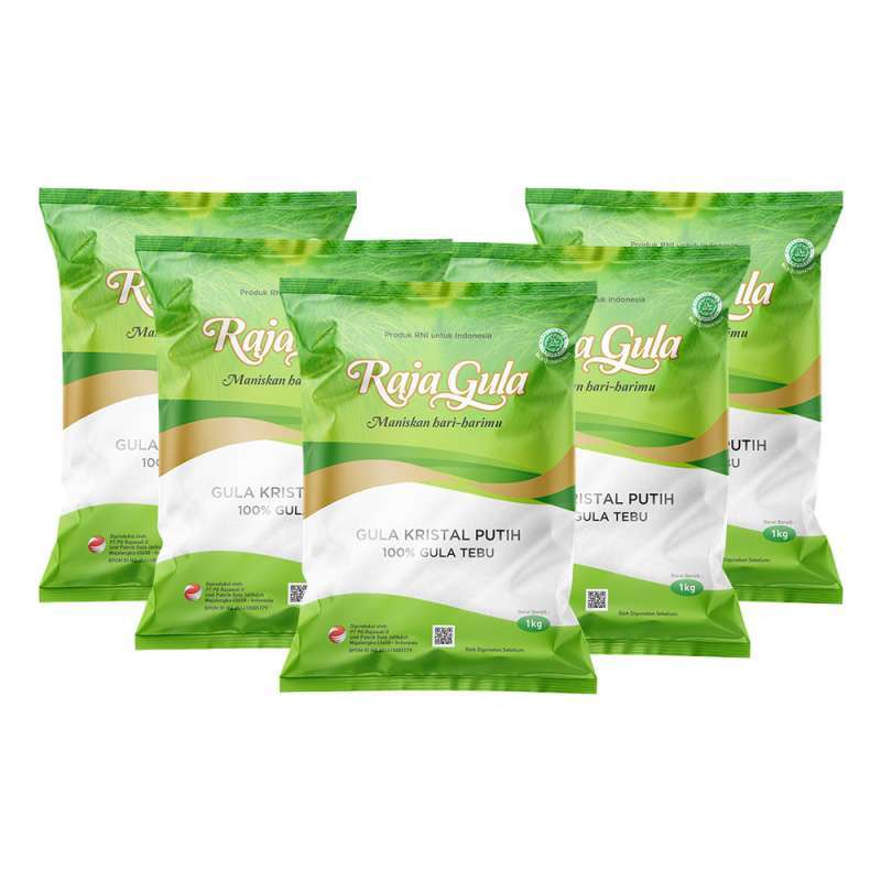 Jual Raja Gula Hijau Gula Pasir Kristal Putih [5 Pcs @ 1 Kg] Di Seller ...