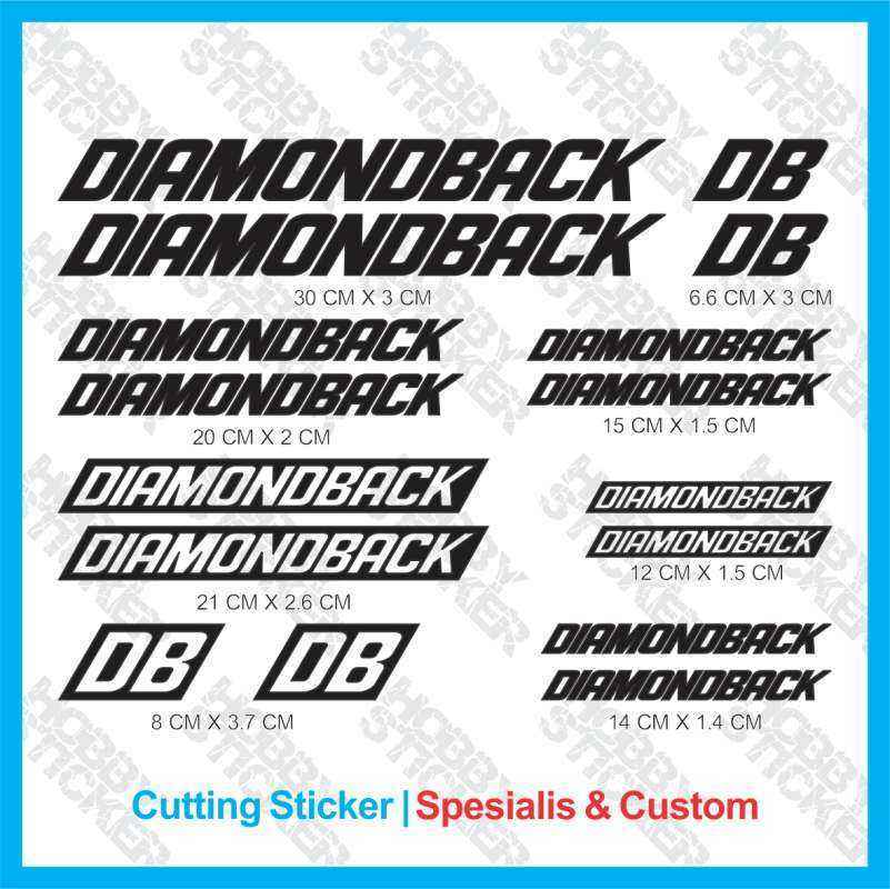 diamondback bike decals