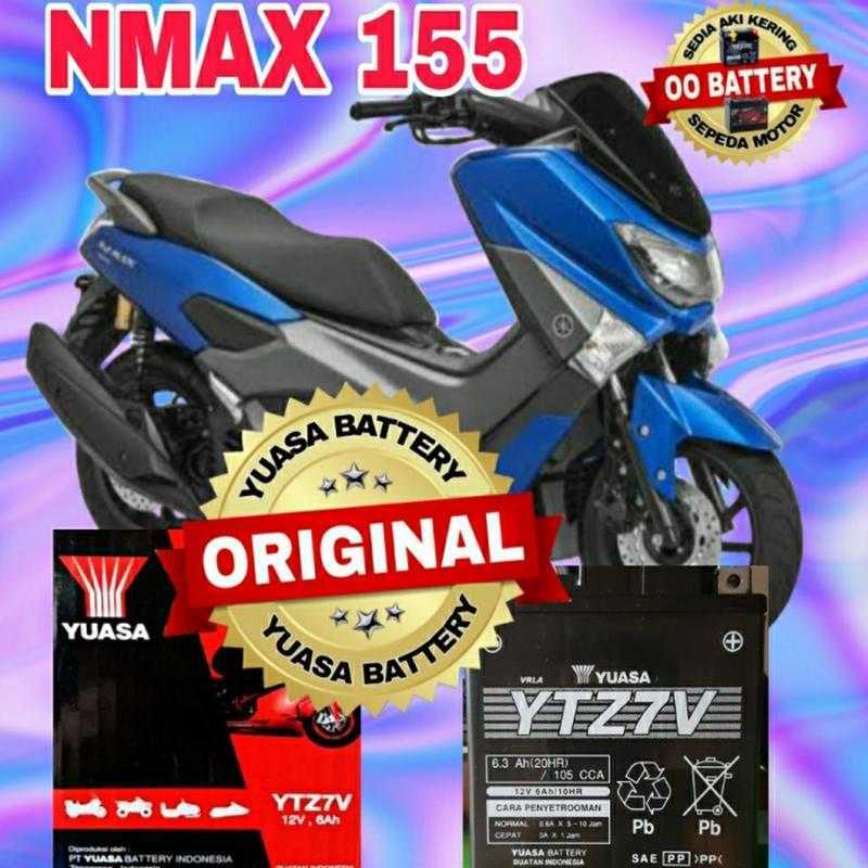 Jual Aki Kering Sepeda Motor Original Yuasa Ytz7V 12V-6A di Seller OO