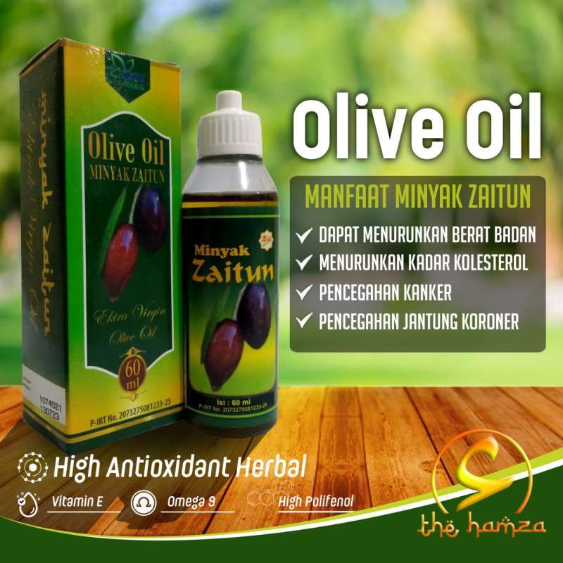 Jual Extra Virgin Olive Oil 60ml Minyak Zaitun Untuk Kesahatan di