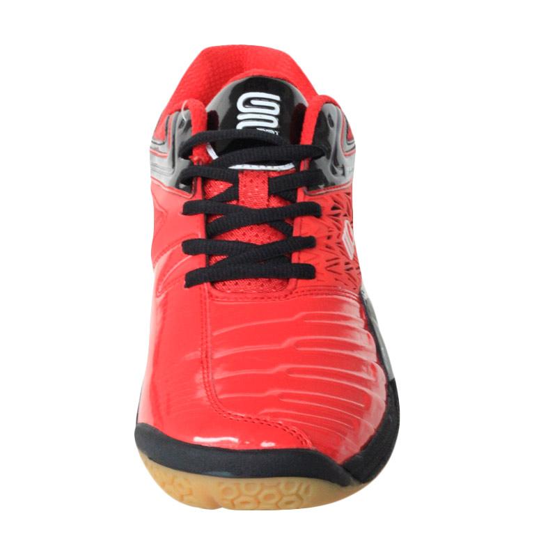 Jual Hi  Qua  GrandPrix Sepatu  Badminton  Pria Red Online 