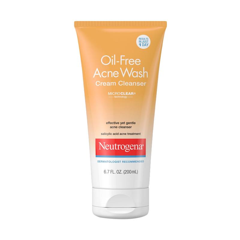 Jual Neutrogena Oil Free Acne Wash Microclear Tech Cream Cleanser 200 jual-neutrogena-oil-free-acne-wash-microclear-tech-cream-cleanser-200