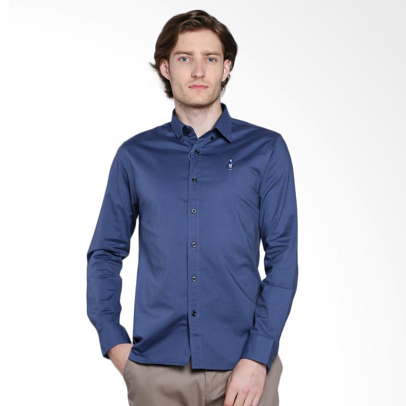 Jual Giordano Classic Strechy Oxford Shirts Kemeja Pria ...