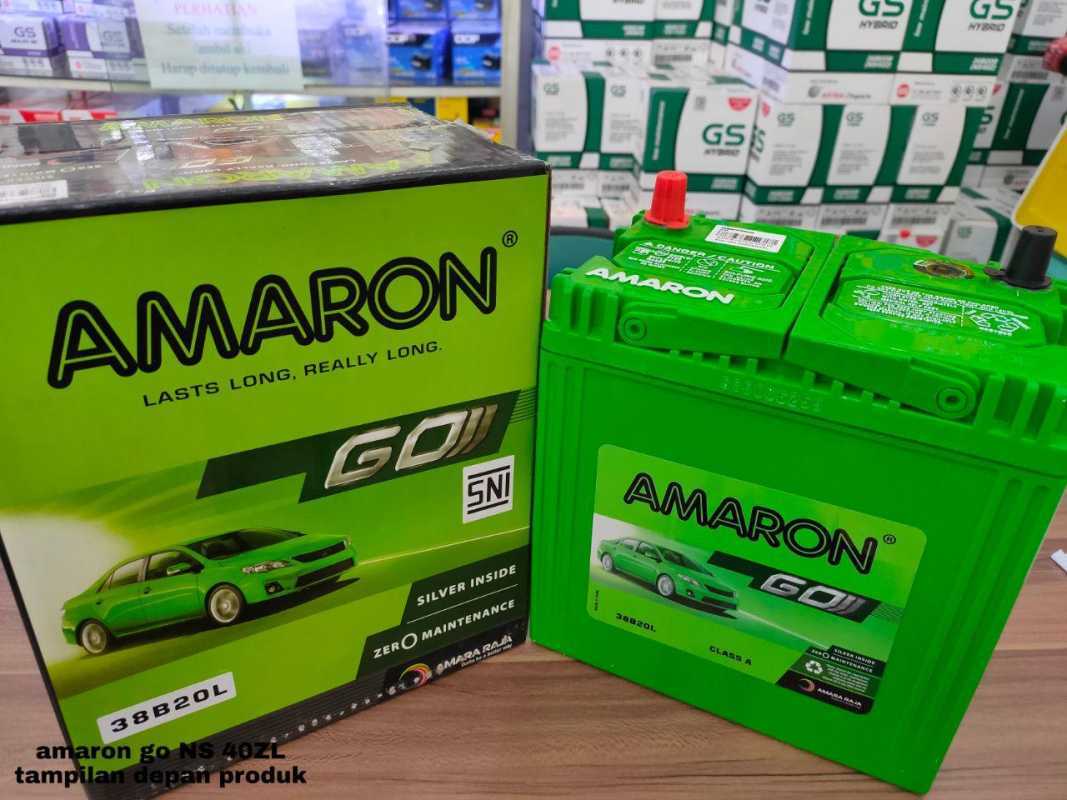 Jual AKI MOBIL HONDA FREED AMARON GO KERING NS40ZL 12V 35AH di Seller