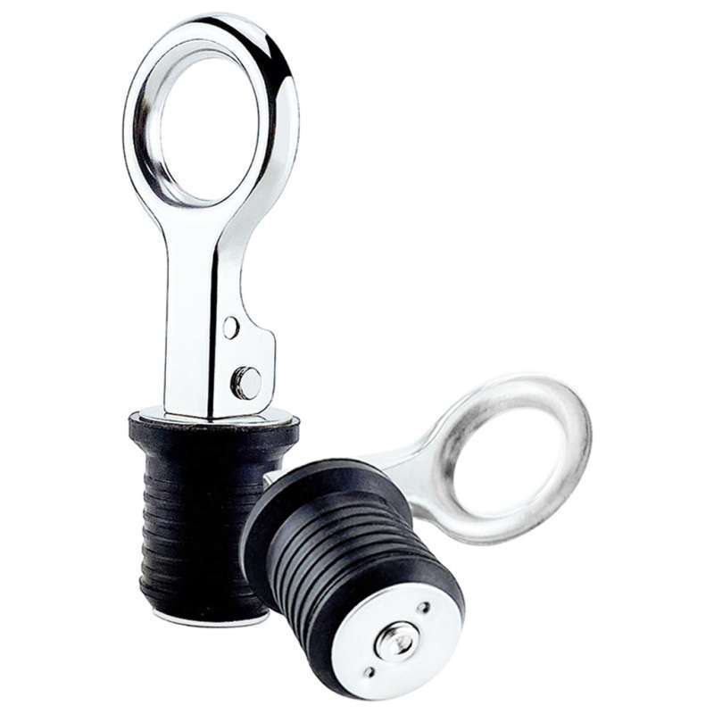 Promo Drain Plug Screw Type Stainless Steel 304 Rubber Yacht Kayak