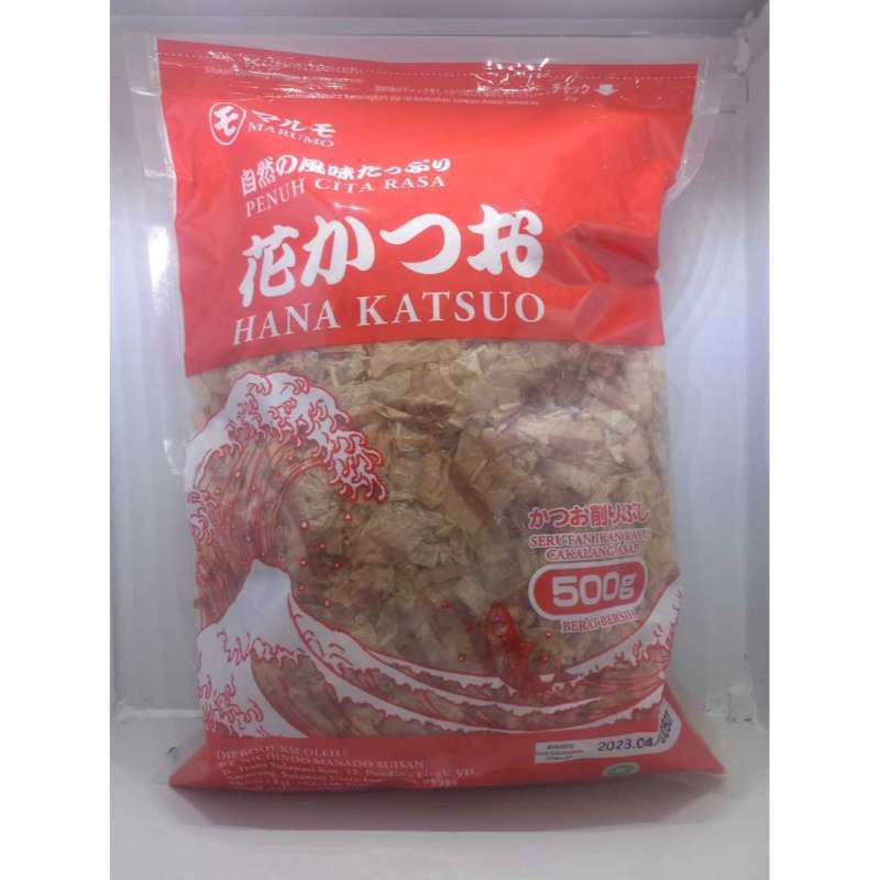 Jual MARUMO HANA KATSUO KATSUOBUSHI BONITO FLAKES 500 GRAM di