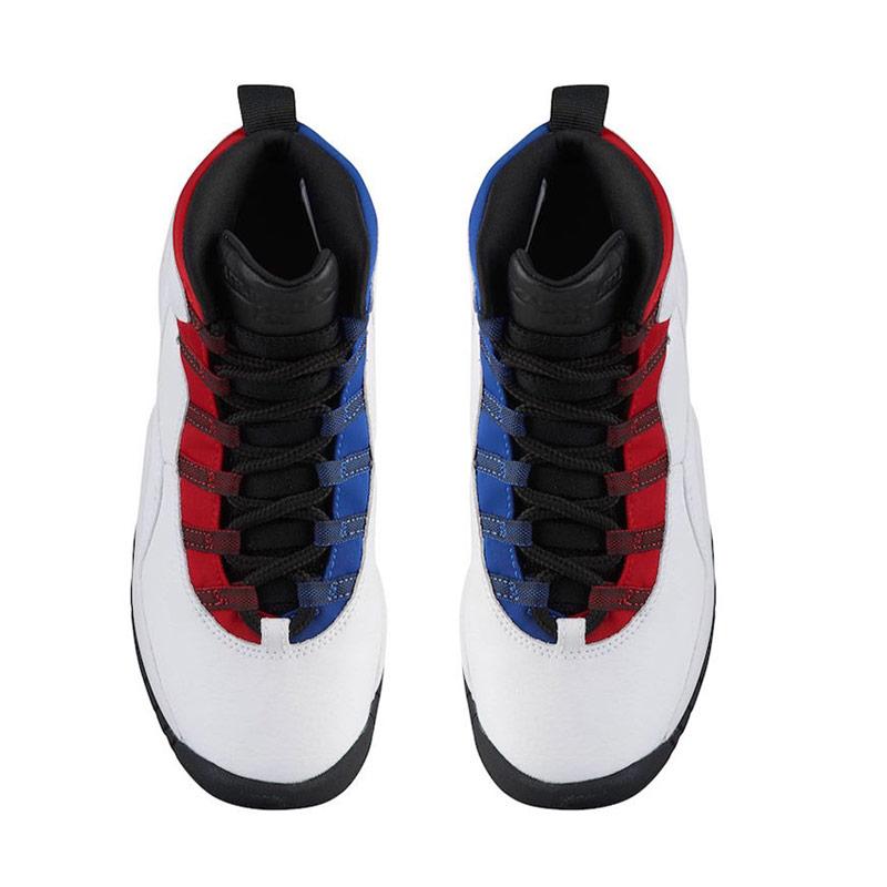 Jual Nike Air Jordan  10 Retro Sepatu  Basket Pria  White 