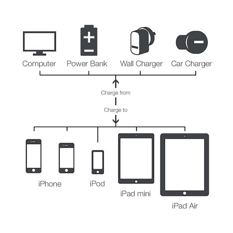 Jual Benks Type-C To Lightning Braided Cable - Abu-Abu [2A