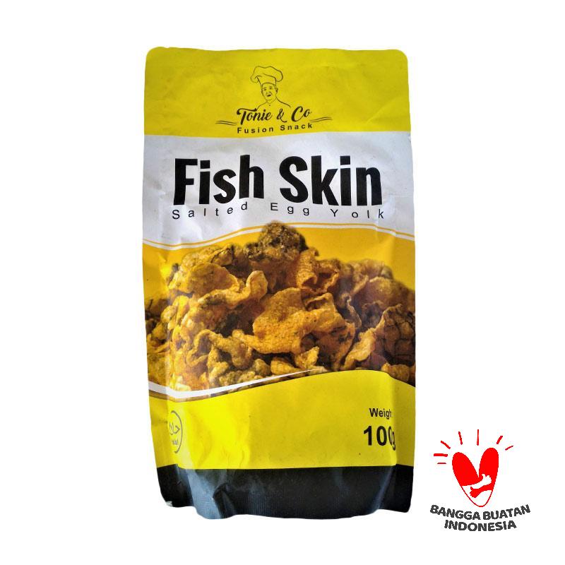 Jual FS - SiOleOle Fish Skin Salted Egg Makanan Kering di Seller
