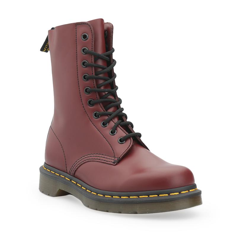 Jual Dr  Martens  1490 10 Eye Boot Sepatu  Wanita Cherry 