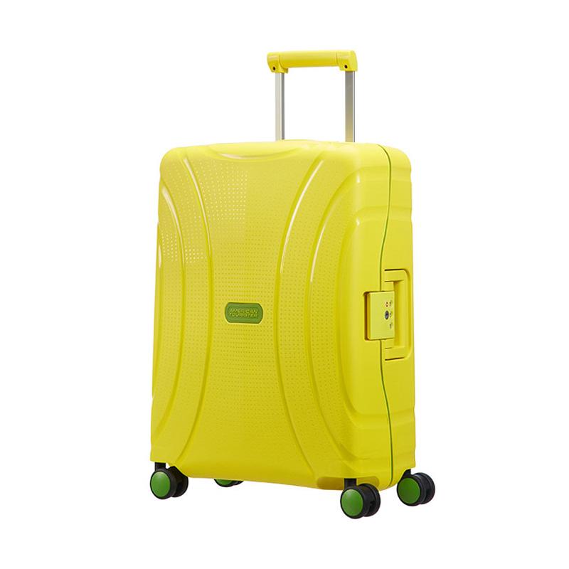Jual American Tourister Lock N Roll Spinner 55/20 Trolley Bag Yellow