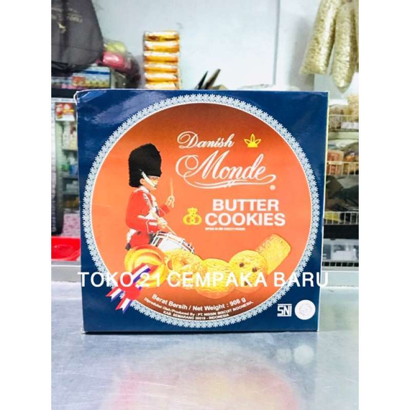 Jual Monde Butter Cookies Kaleng 908 gram Biskuit Monde Kaleng Murah