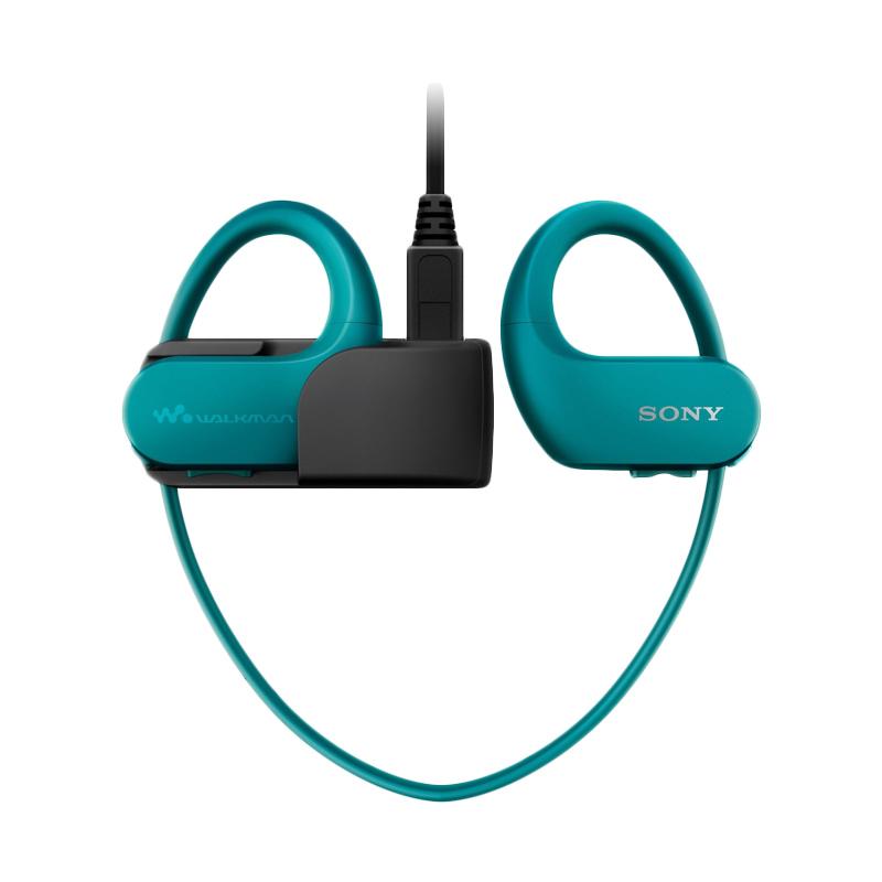 Jual Sony Original NW-WS413 Blue 4GB Walkman Waterproof