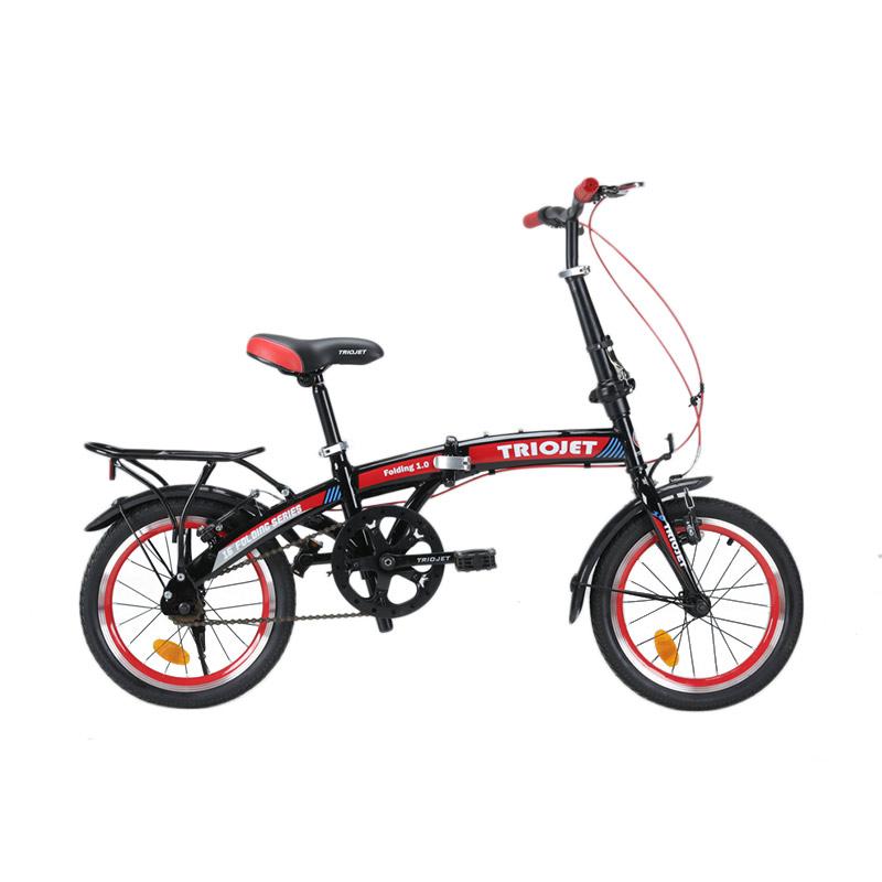 Jual Element Triojet 16 Folding 1 0 Sepeda  Lipat Hitam  