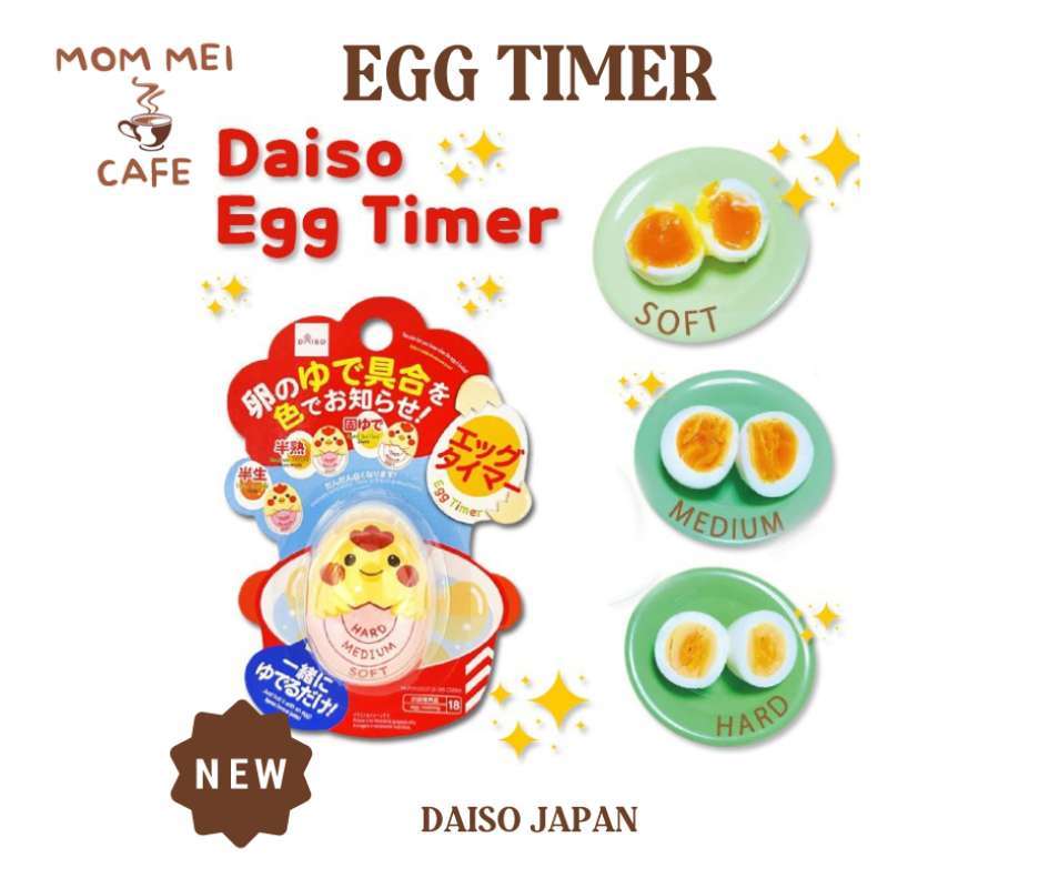 Promo Alat Masak Telur DAISO EGG TIMER Diskon 6% di Seller Mom Mei Cafe ...