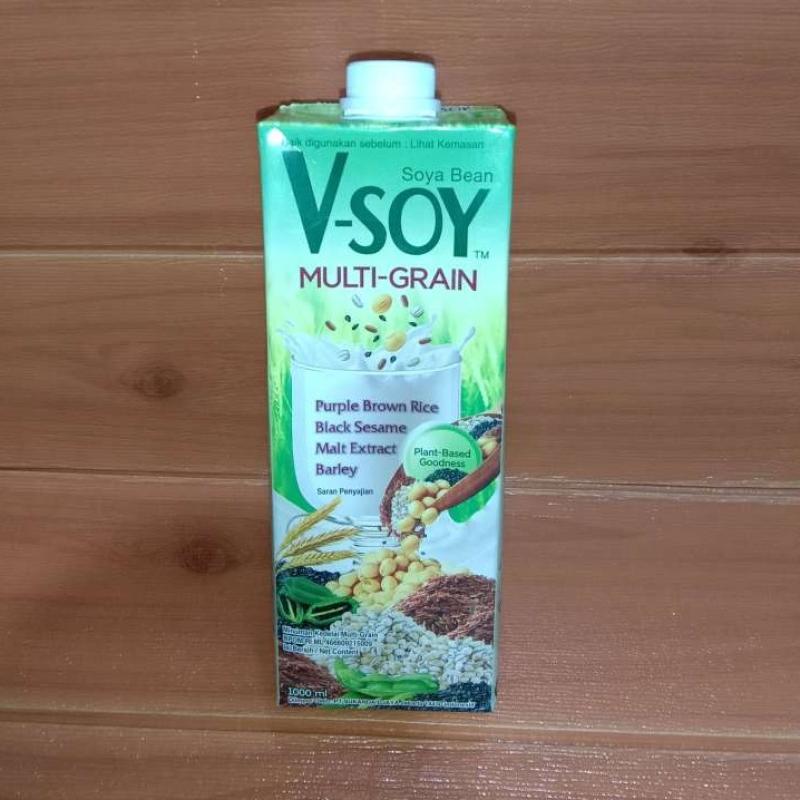 Jual VSOY Multi Grain Soy Milk UHT 1L di Seller Farel Star Market