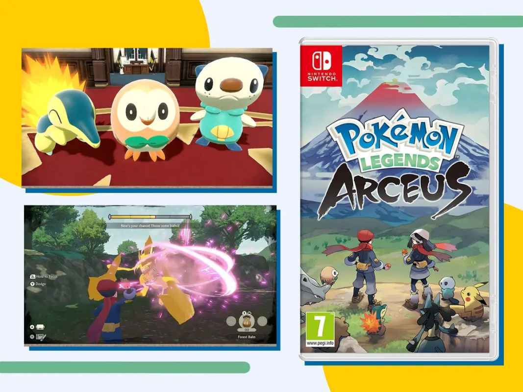 Promo Pokemon Legend Legends Arceus Nintendo Switch Diskon 25 di