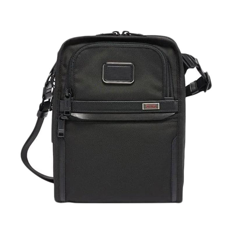Jual Tumi Alpha 3 Organizer Travel Tote Tas Selempang Pria Black Di