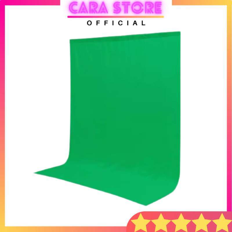 Jual Kain Backdrop Background Foto Studio Green Screen Youtuber Kit