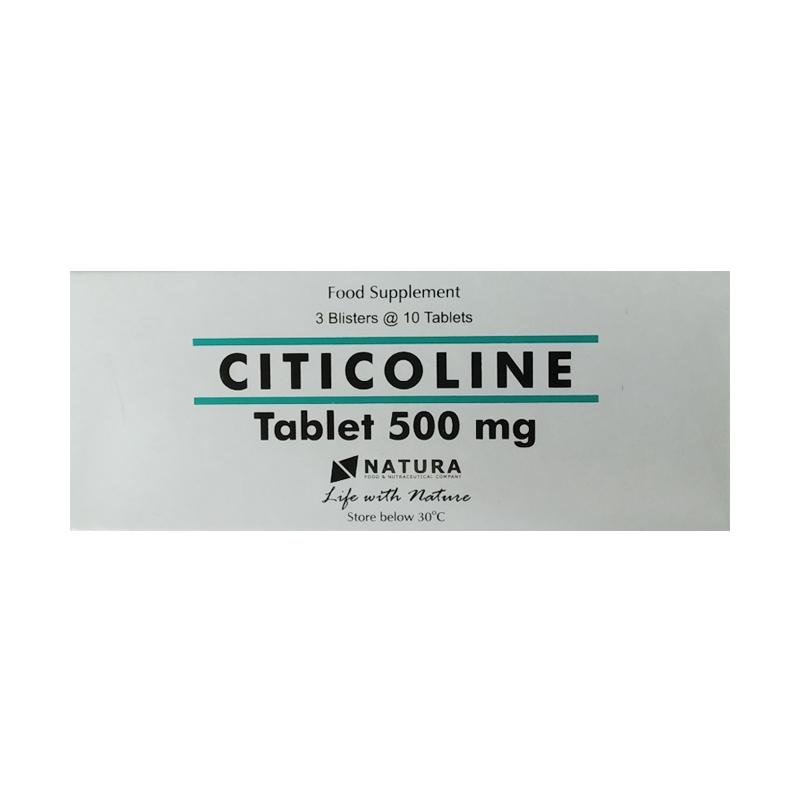 Jual Natura Citicoline Suplemen [30 Tablet/Box] Online