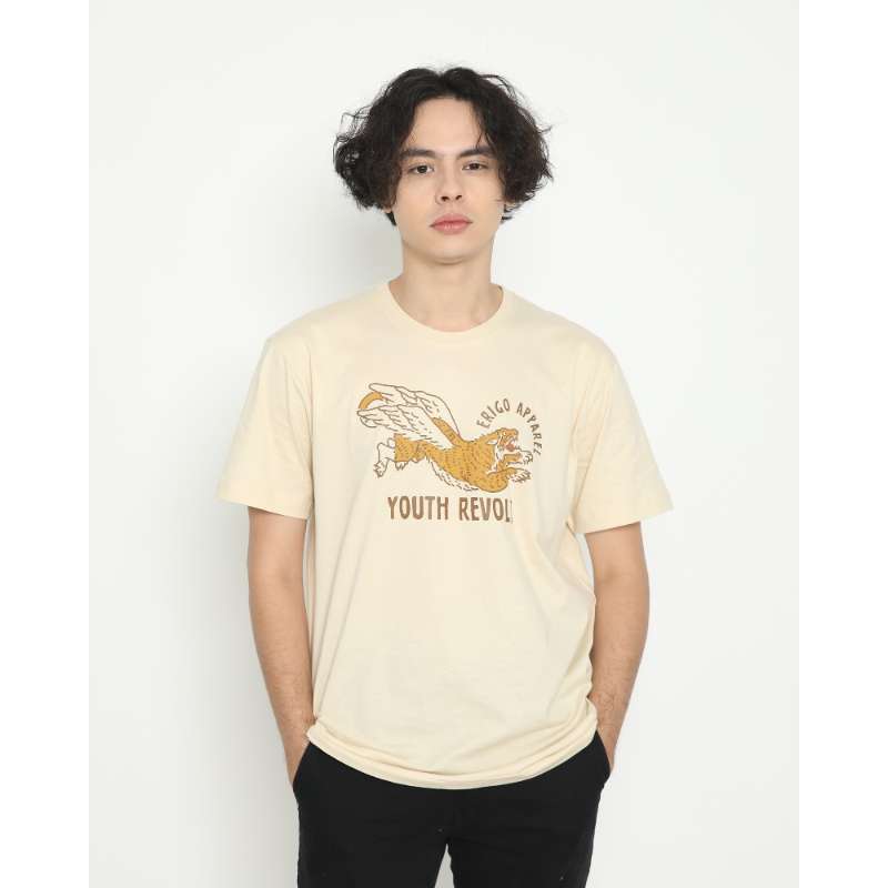 Jual Erigo TShirt Flying Taiga Cream Cream M di Seller Erigo