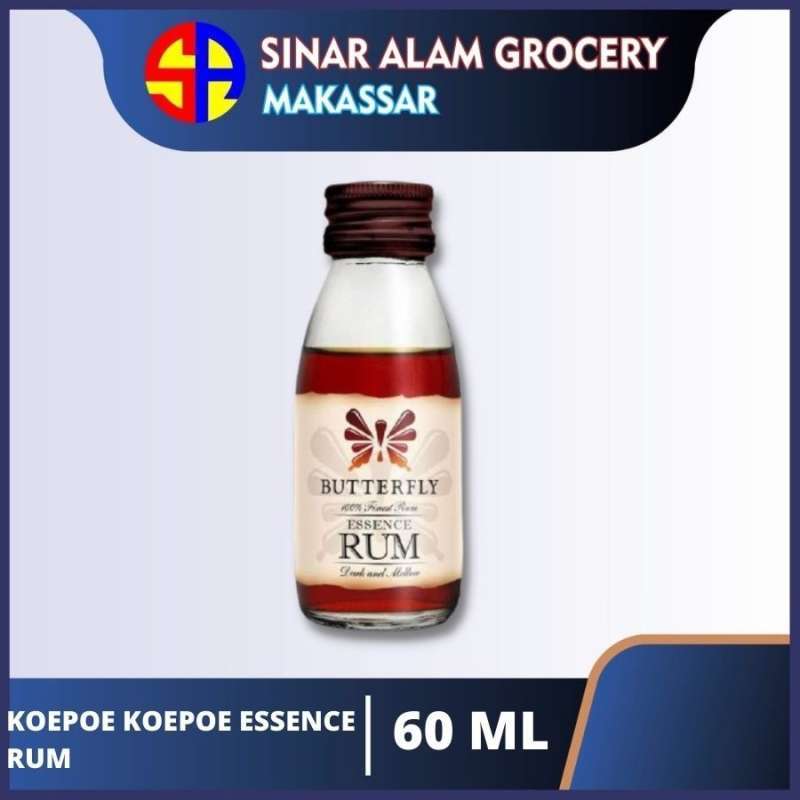 Jual Butterfly RUM ESSENCE RUM 60 ML di Seller Sinar Alam Grocery