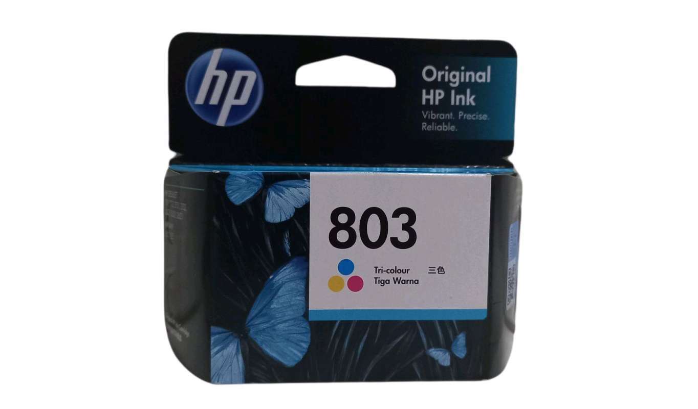 Promo TINTA CARTRIDGE HP 803 TRICOLOUR ORIGINAL Diskon 5 di Seller