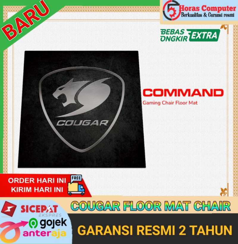 Jual Cougar Command Gaming Chair Floor Mat / Alas Kursi gaming di