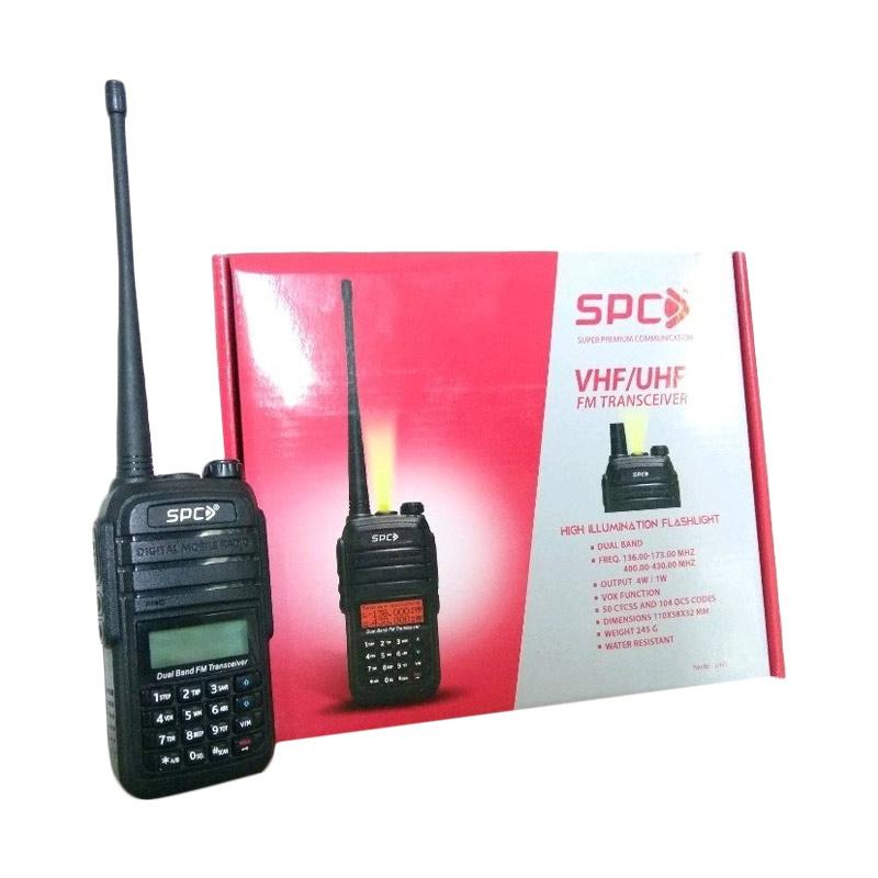 Jual SPC SH-20 Dual Band Handy Talkie - 01 Black 1 di Seller MODEM LTE