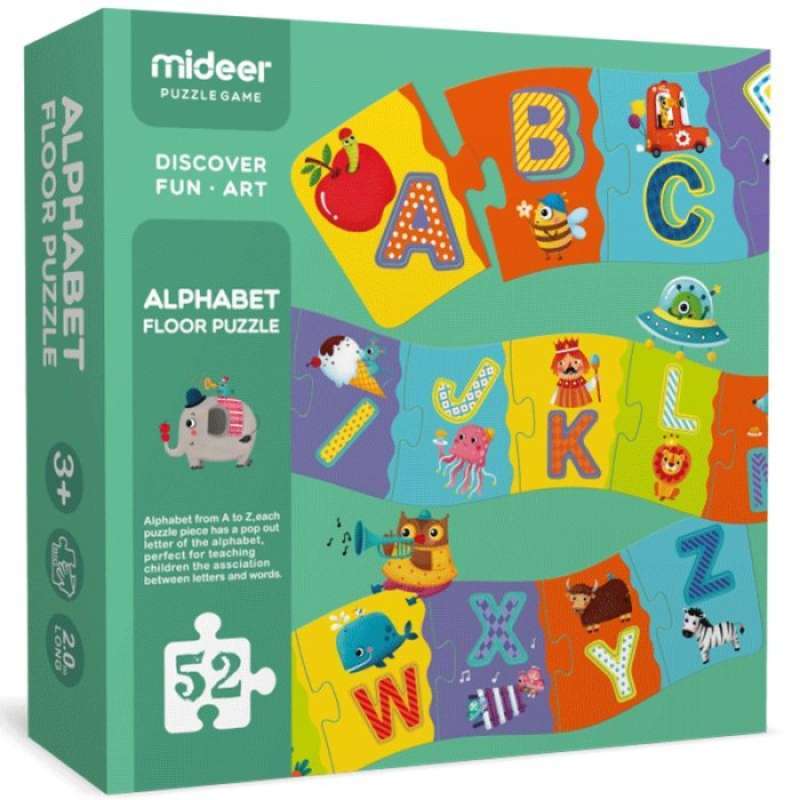 Jual Mideer Floor Puzzle Alphabet (Usia 3+) Mainan Edukasi Anak di