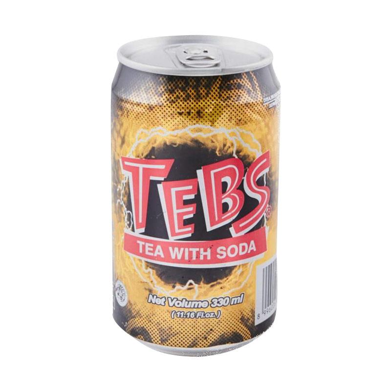 Jual TEBS Tea Cooler Kaleng  Minuman  Teh 2 pcs 330 mL 