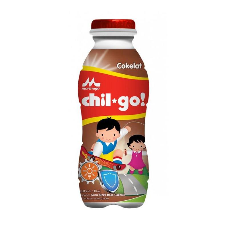 Jual Morinaga Chil Go Chocolate Susu UHT [140 mL/Botol] di Seller Satu ...