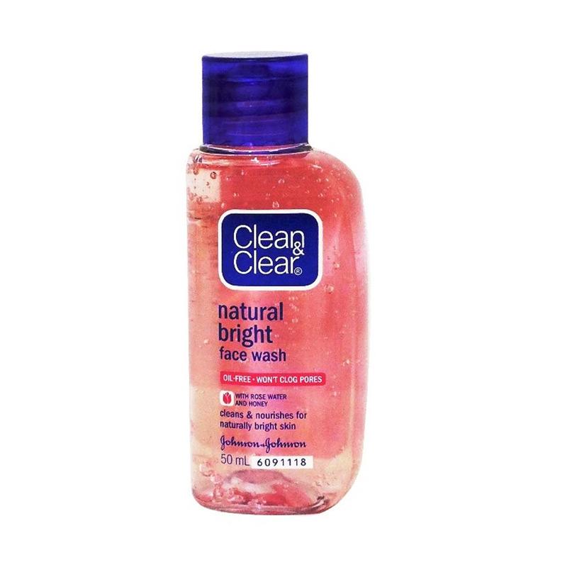 Clean Clear Natural Bright Face Wash Lengkap Harga Terbaru Juli 2024 ...