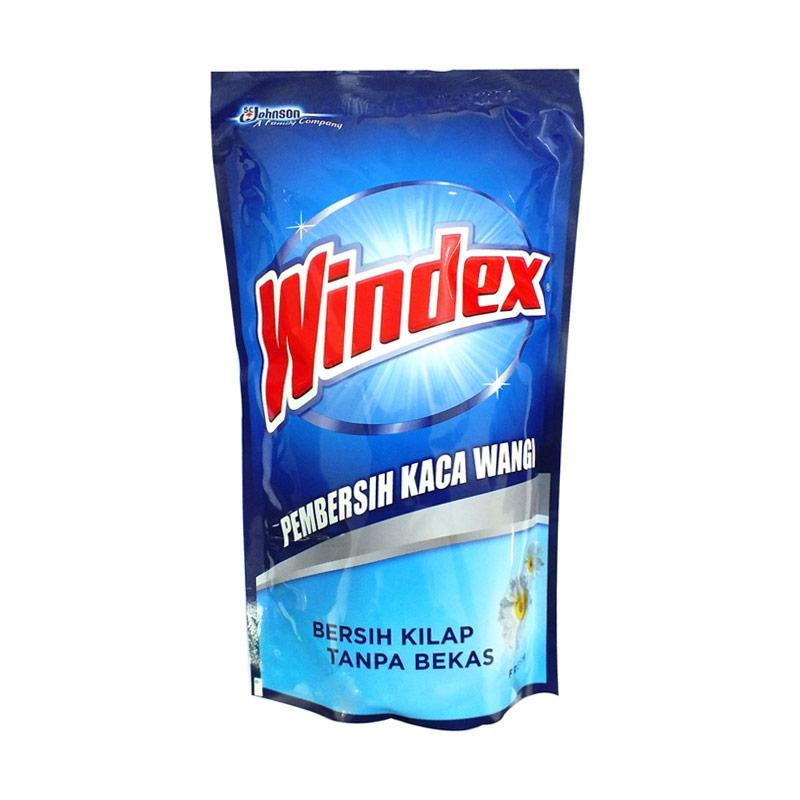 Jual WINDEX pembersih Kaca 800 mL Kemasan Pouch Online 