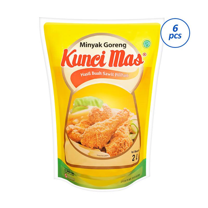 Jual KUNCI MAS Minyak Goreng [6 Pcs/ 2L/ Pouch] Online