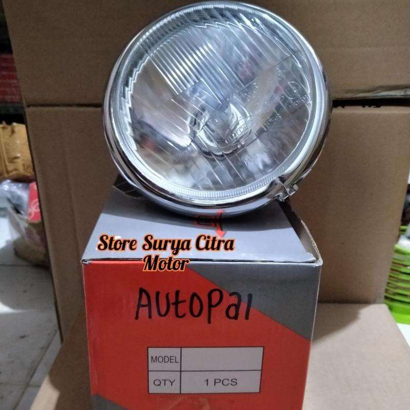 Jual Autopal Reflektor Lampu Depan Headlamp Bulat di Seller Store Surya