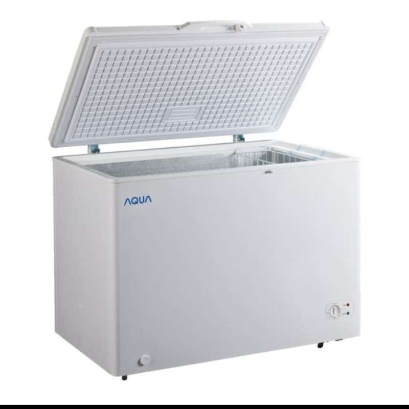 Promo SPECIAL CHEST FREEZER AQF 310(W) PEMBEKU BOX 300LITER Diskon 5